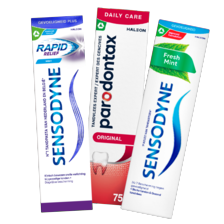 Alle Sensodyne of Parodontax
